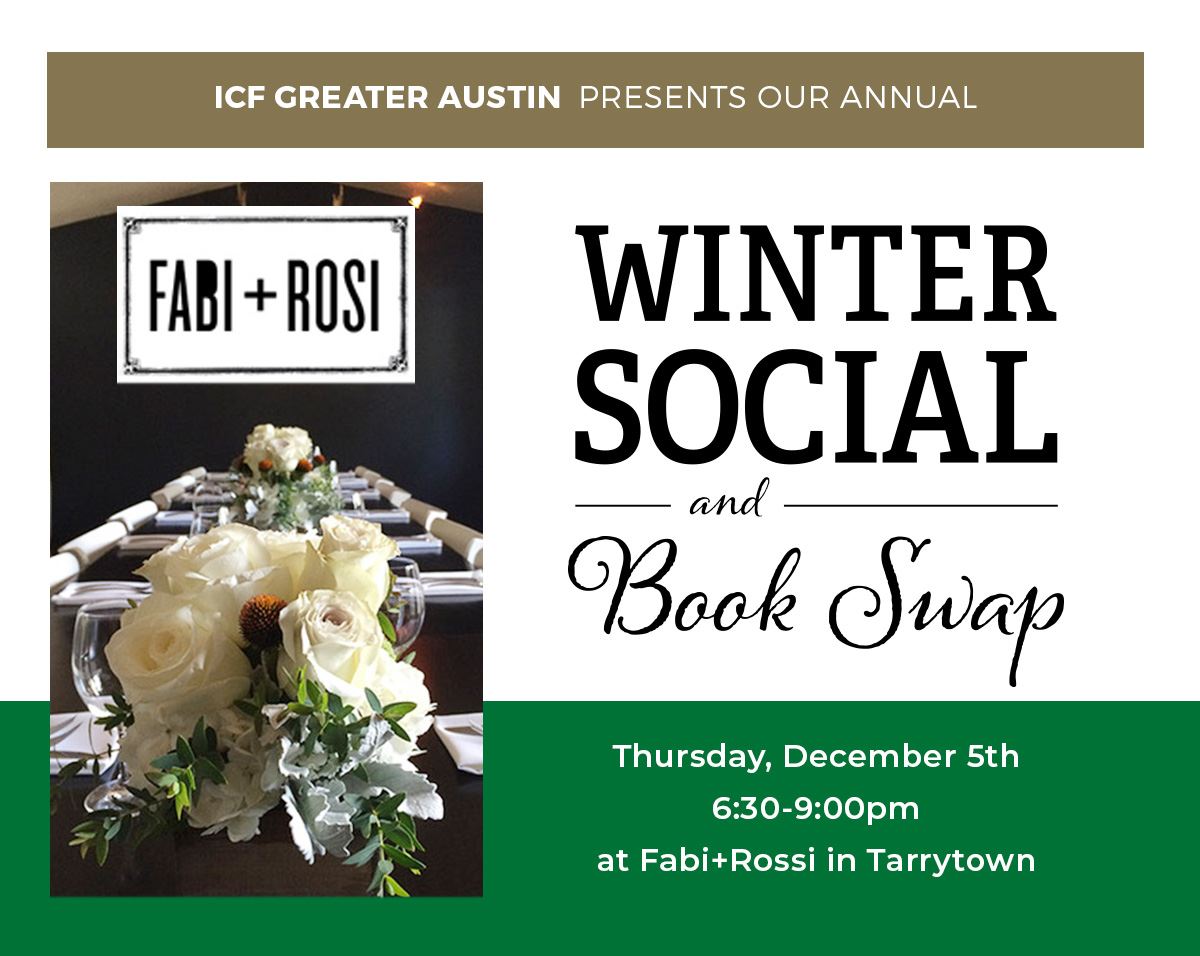 ICF Austin 2019 Annual Winter Social and Book Swap